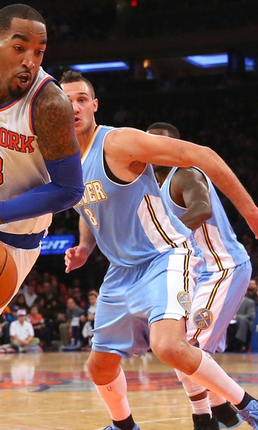 Knicks clamp down on Nuggets to end 7-game losing streak